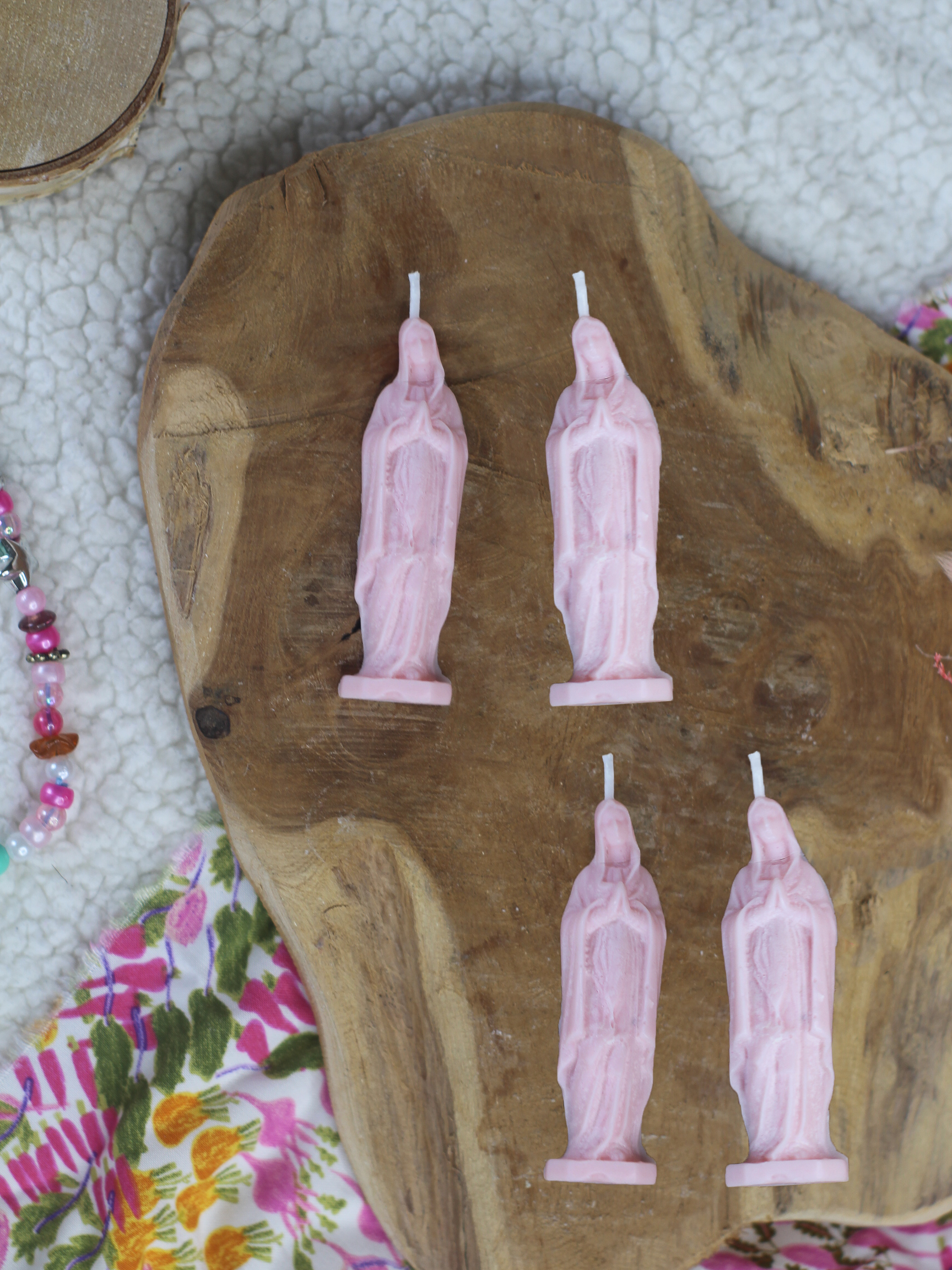 Meet me at the corner - Vente Bougies originales - Lot de 4 Bougies Mini Vierges1