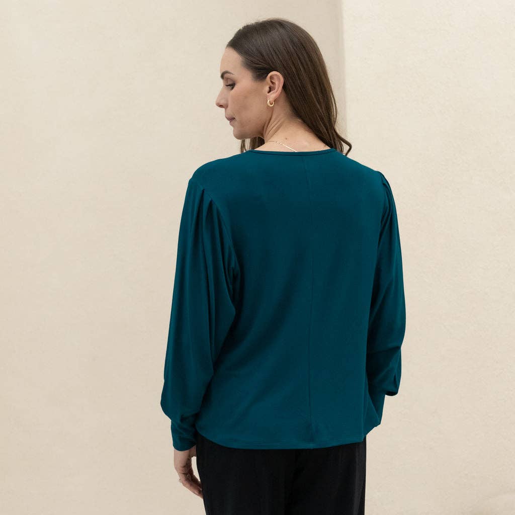 Encircled - Wholesale Blouse - Women's - The Comfy Blouson Top30