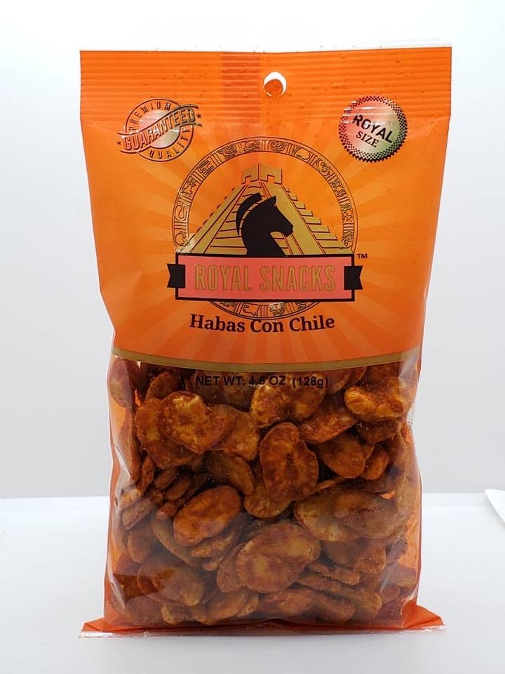 Habas Con Chile for wholesale by Royal Snacks Inc.