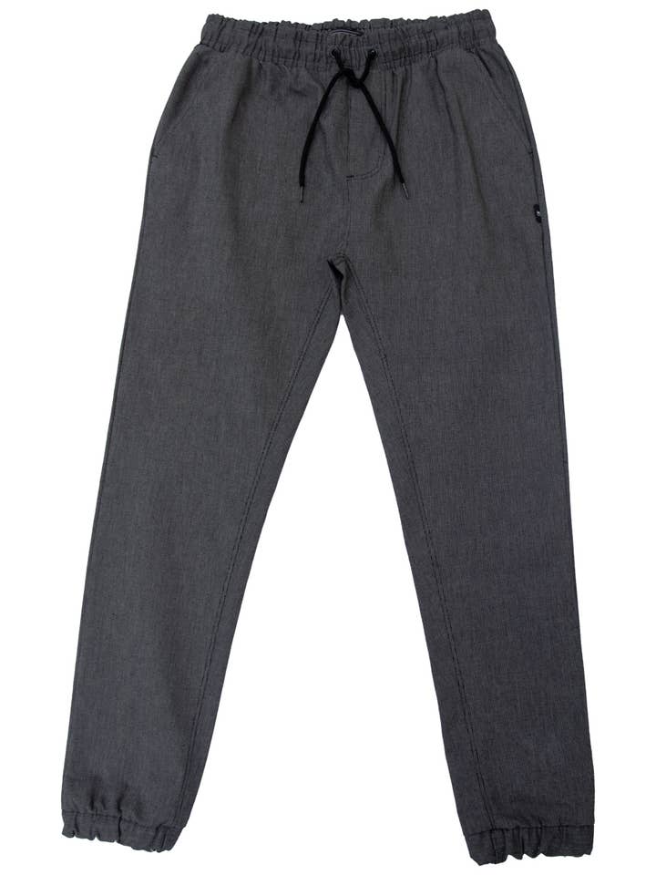 Dikotomy – wholesale Joggingbyxor - Herr – W8071-0004 YM DIAMANT DUK JOGGERBYXA