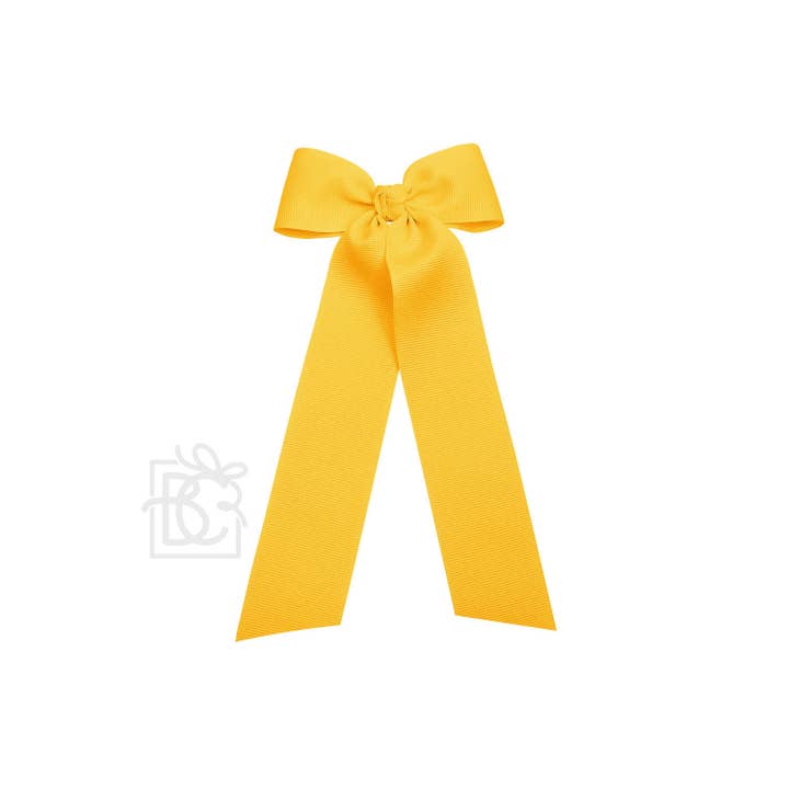 Beyond Creations, LLC - Wholesale Hair Bow - Kids - FLAT BOW W/ 7" STREAMERS ON ALLIGATOR CLIP40