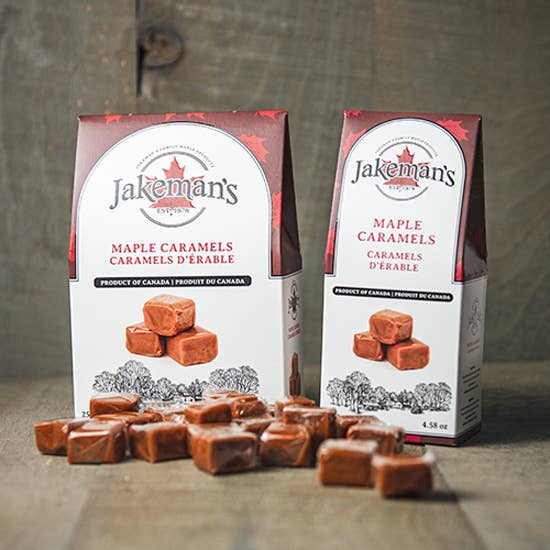 Jakeman's Maple Products - Vendita all'ingrosso Caramello - C701, C702 Caramelle al Caramello d'Acero