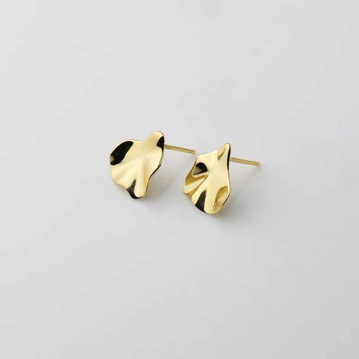 happyzzzsu - Wholesale Stud/Post Earrings - Sterling Silver Statement Unique Geometric Irregular Stud Earrings3