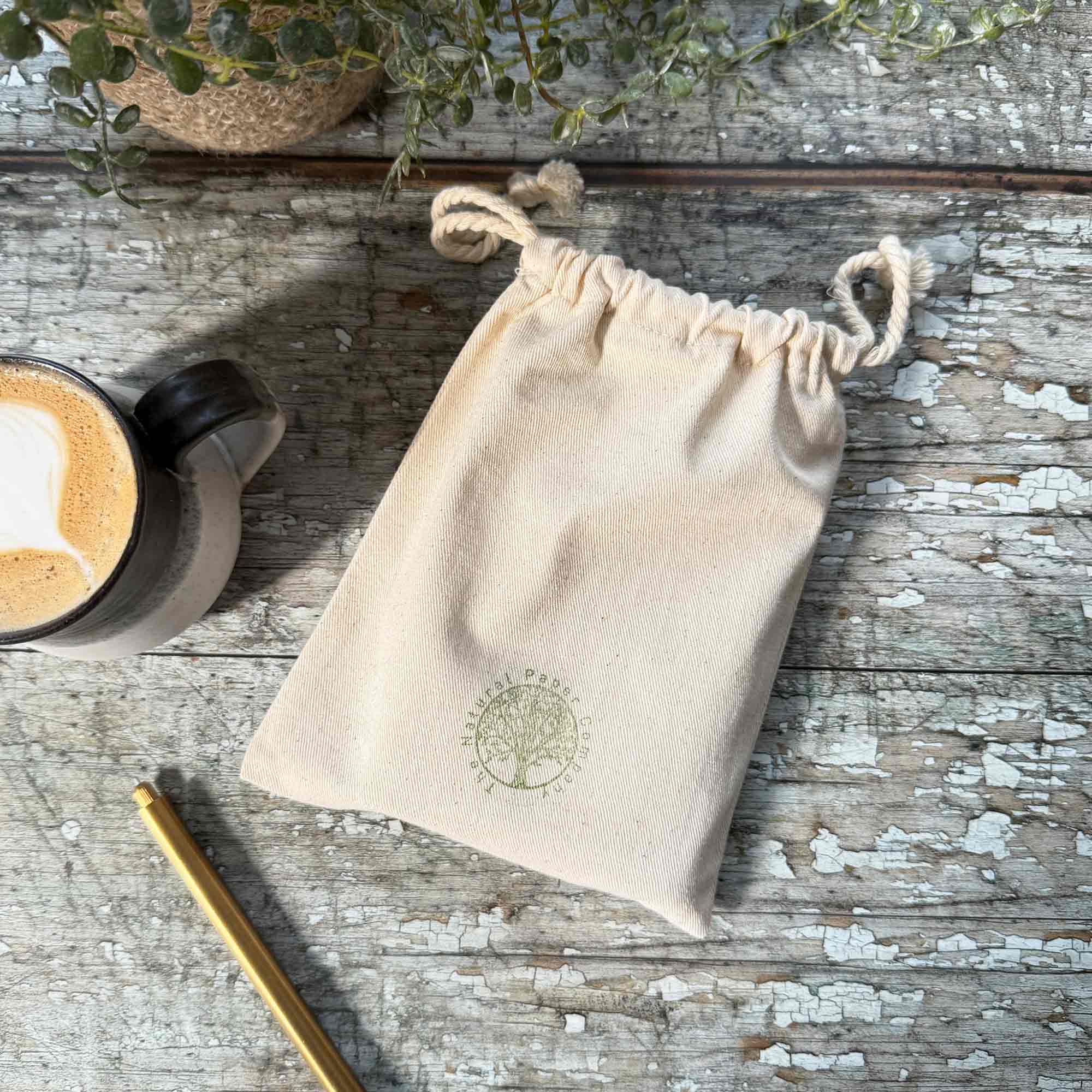 The Natural Paper Company – wholesale Notebook – Ivory Handmade Leather Notebook with gift bag | A6 size6