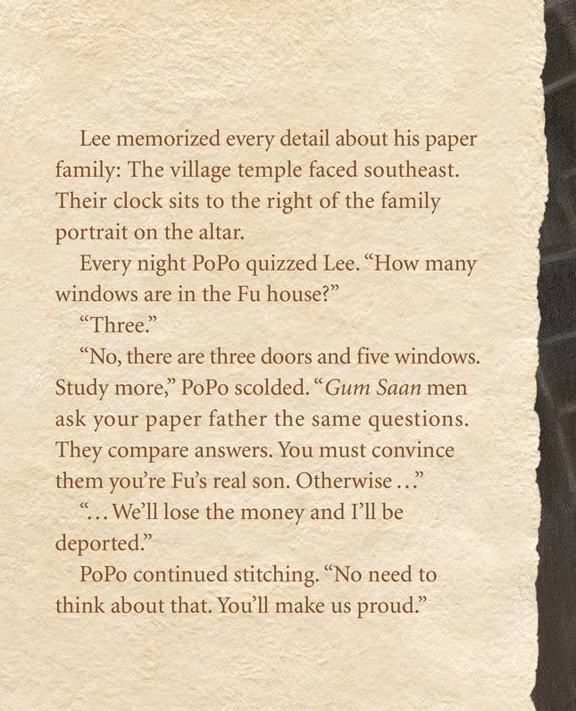 Sleeping Bear Press - Wholesale Middle Grade Book (9-12) - Paper Son: Lee's Journey to America Picture Book1