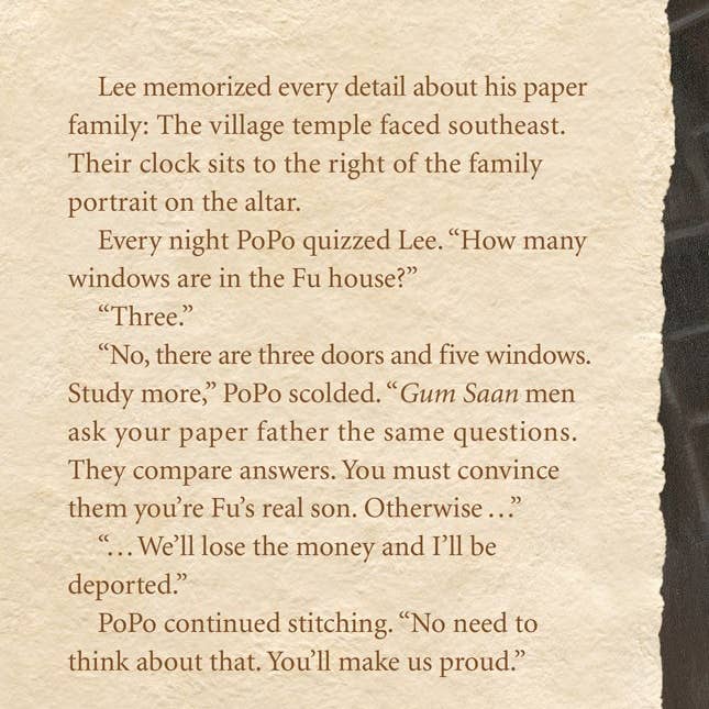 Sleeping Bear Press - Wholesale Middle Grade Book (9-12) - Paper Son: Lee's Journey to America Picture Book1