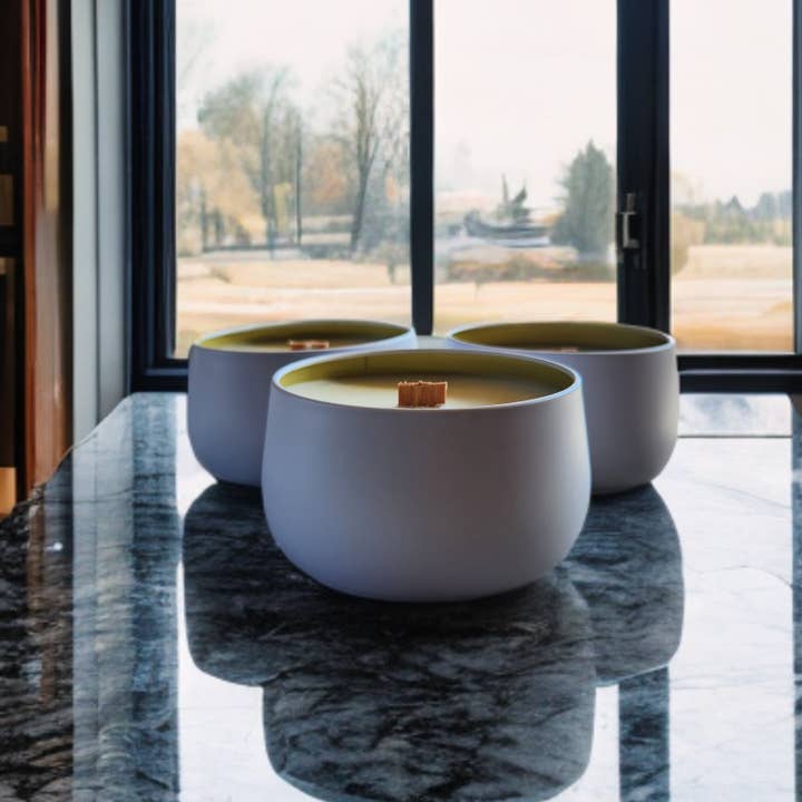 6oz. Wood Wick for wholesale by The Blessed Barn Co.