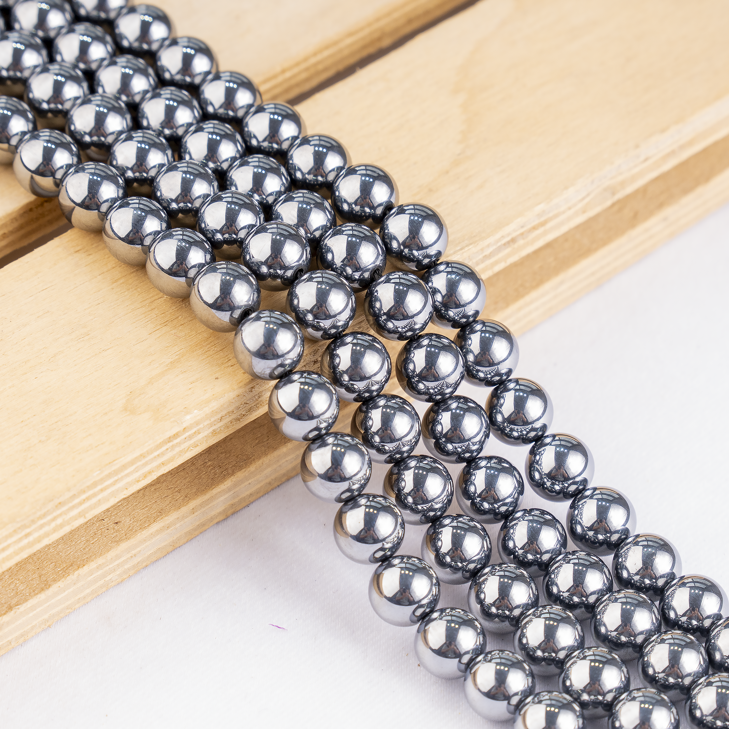 Soothing Crystals Beads - Wholesale Beads - Crystal Jewelry Beads | Hematite | Healing Gemstone Beads9