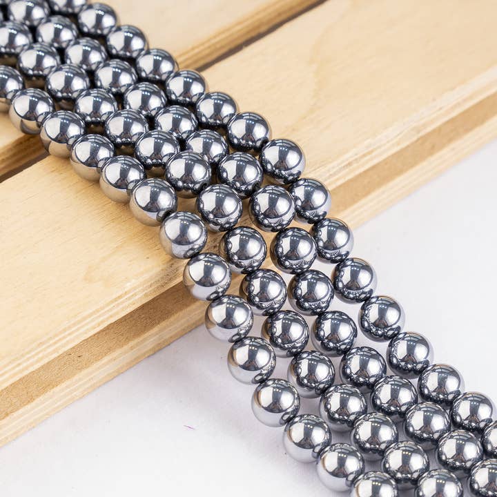 Soothing Crystals Beads - Wholesale Beads - Crystal Jewelry Beads | Hematite | Healing Gemstone Beads9