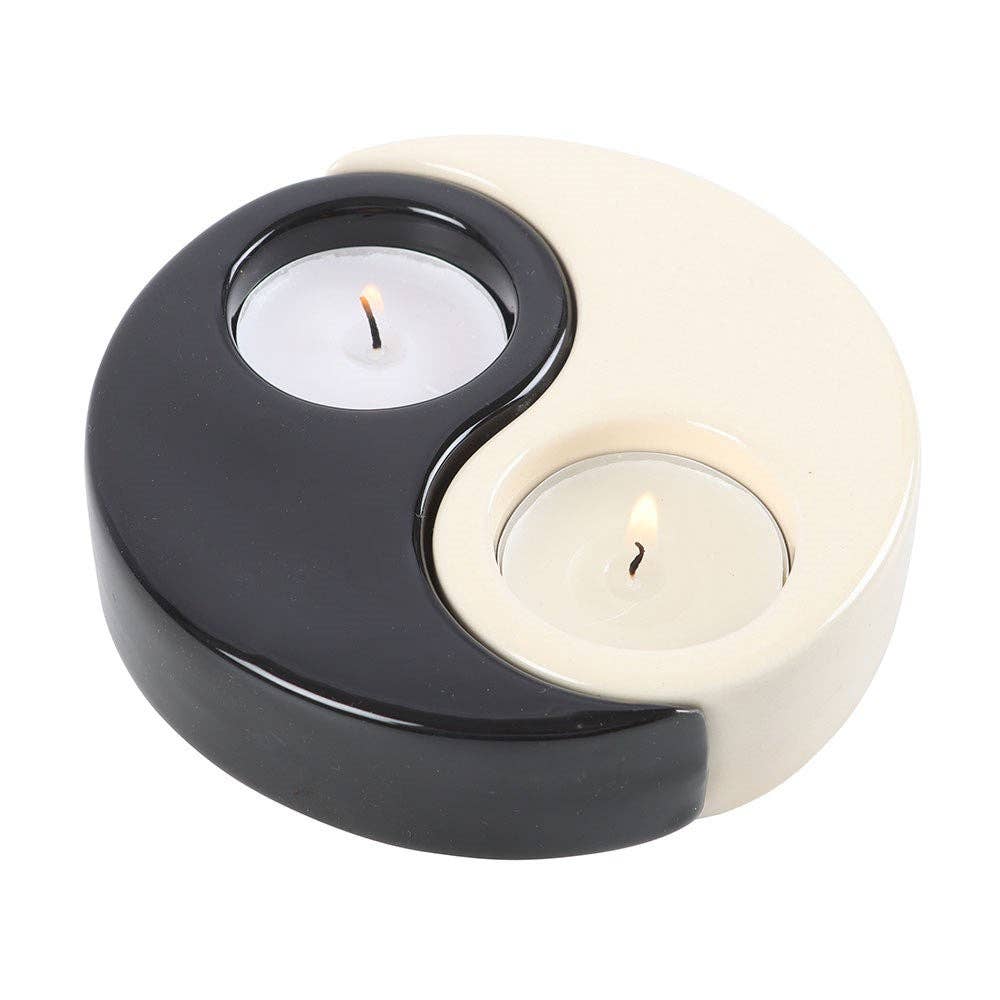 Something Different Wholesale - Wholesale Candle Holder - Yin Yang 2-Piece Tealight Candle Holder2