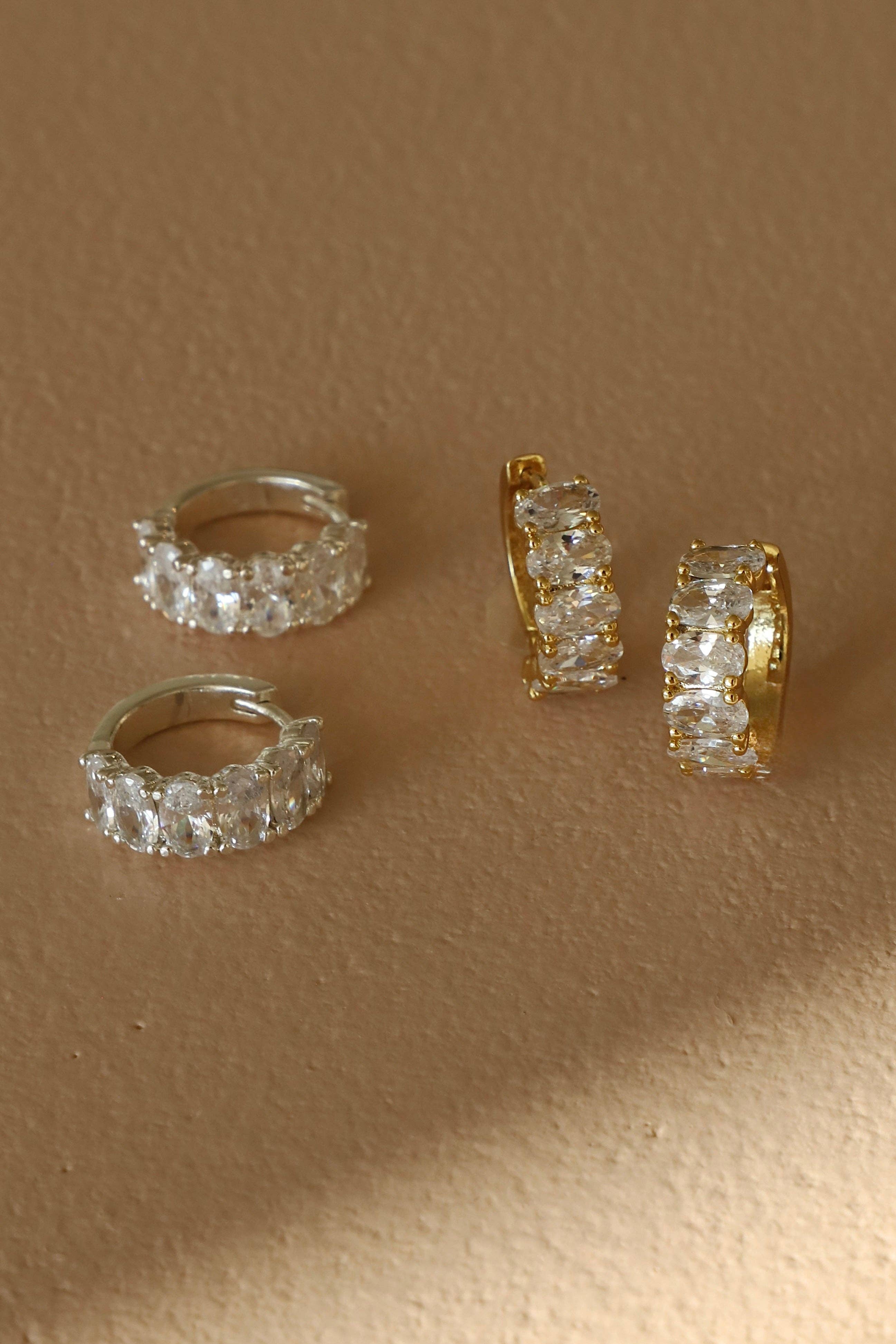 Katie Waltman Jewelry - Wholesale Huggie Earrings - CLEO HUGGIES0