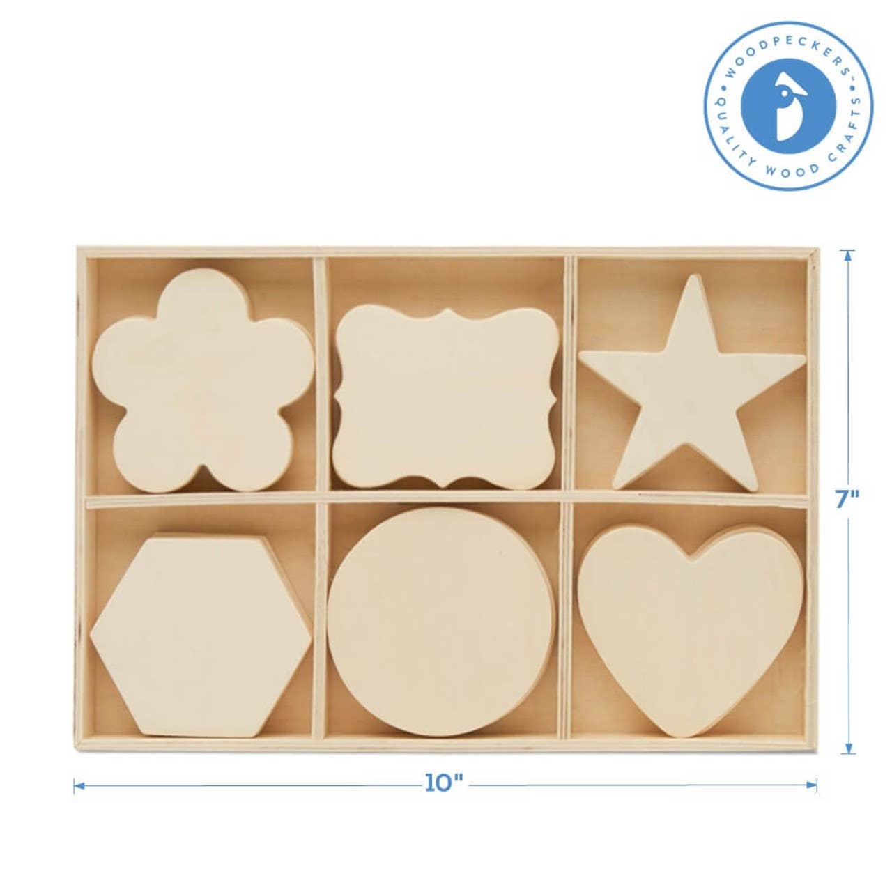 Woodpeckers Crafts - Wholesale Wood Toy - Kids - Wood Sorting Tray15