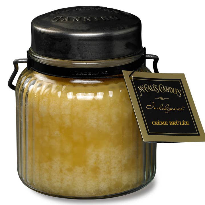 McCall's Candles - Wholesale Jar/Filled Candle - Crème Bruleé | Double Wick Indulgence Candle