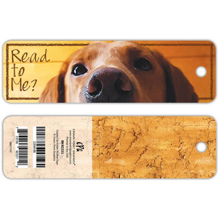 Read to Me? Bookmark for wholesale by Crown Point Graphics