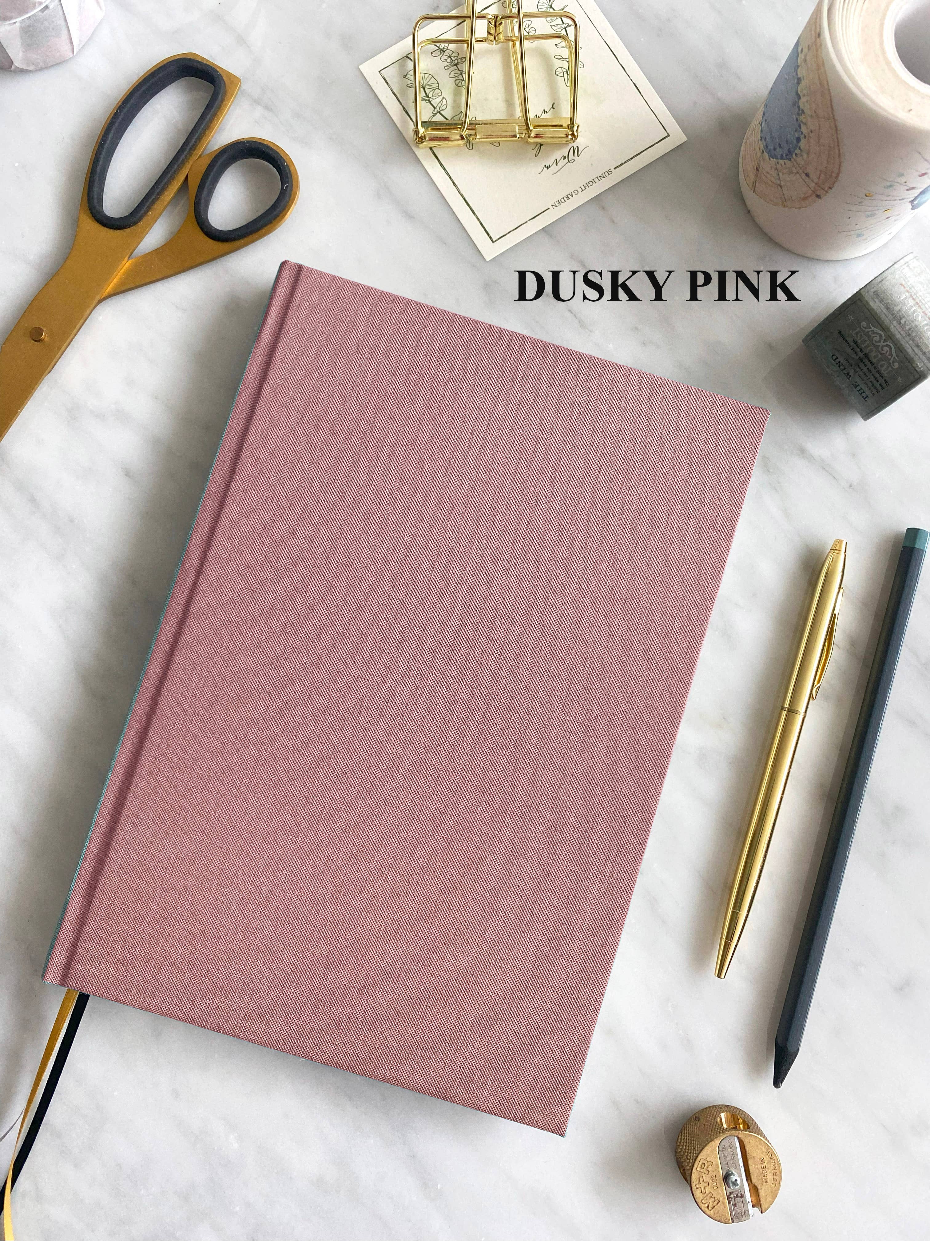 PAPERCROWN NI - Wholesale Notebook - Luxury Handmade Notebook Covered in Bookcloth with Endbands8