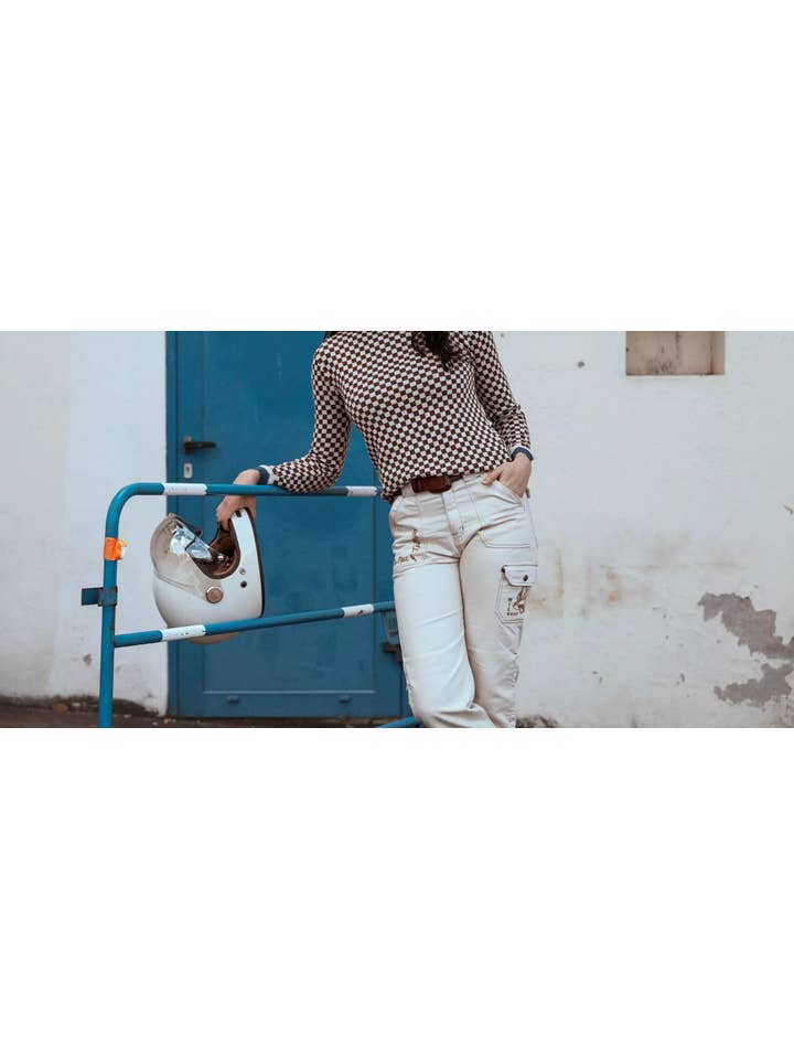 WILDUST - Wholesale Pants – Women's - CARGO OVERLAND - IVORY8