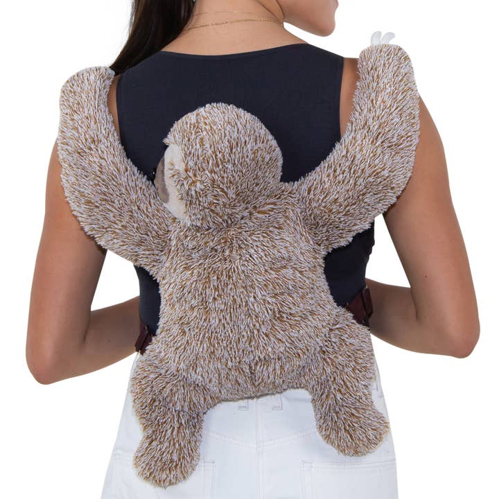 COMECO INC - Wholesale Backpack - Women's - Sloth Furry Backpack8