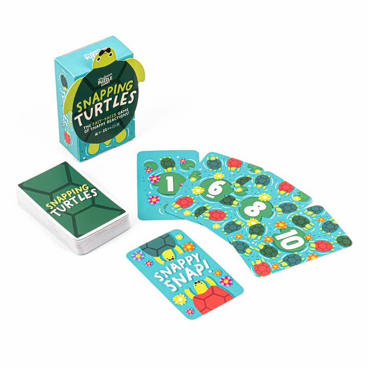 Professor Puzzle USA, Inc. - Wholesale Card Game - Snapping Turtles (D.8)2