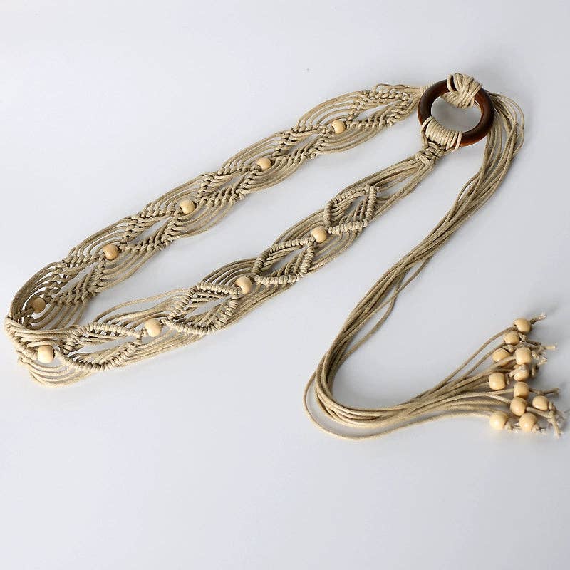 Funkyrel® Atzbranding Limited - Wholesale Belt - Women's - Beco - Bohemian Vintage Woven Belt4