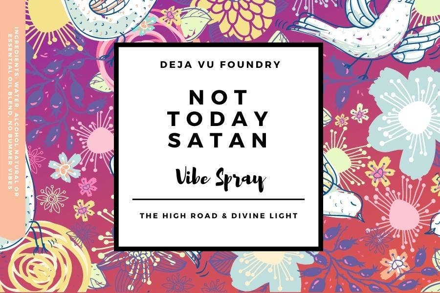 Deja Vu Foundry - Wholesale Room & Linen Spray - Not Today Satan - Fig and Honey Room Spray 2oz2