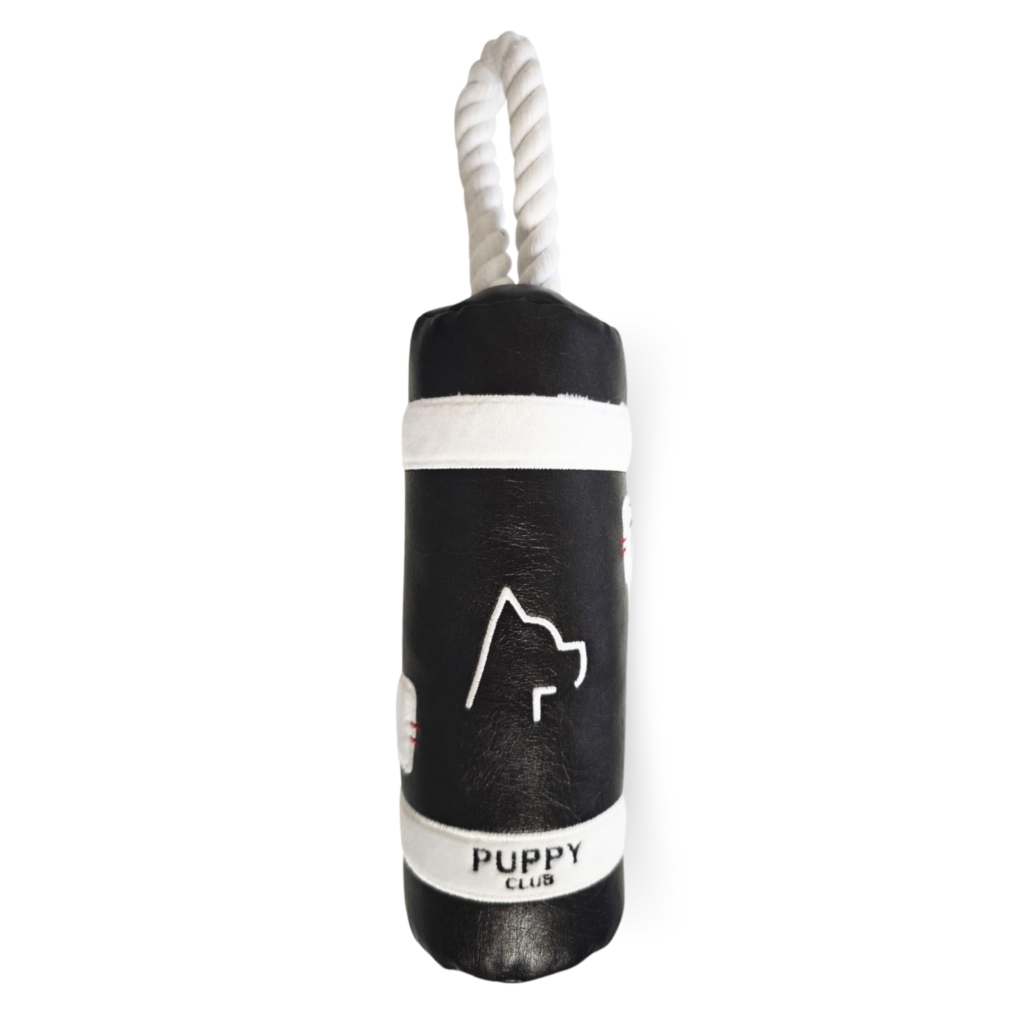 WoofCrate - Wholesale Pet Plush Toy - Dog - Punching Bag | Squeaky Rope Dog Toy0
