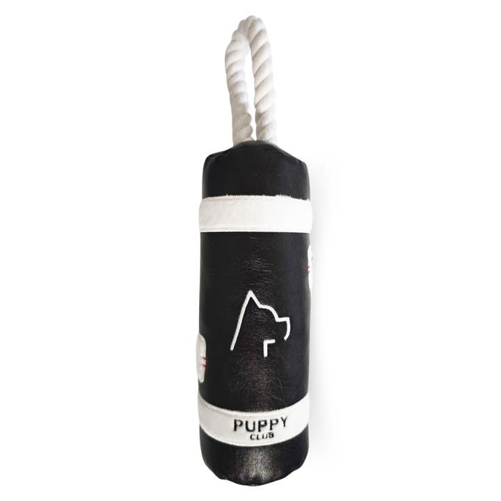 WoofCrate - Wholesale Pet Plush Toy - Dog - Punching Bag | Squeaky Rope Dog Toy