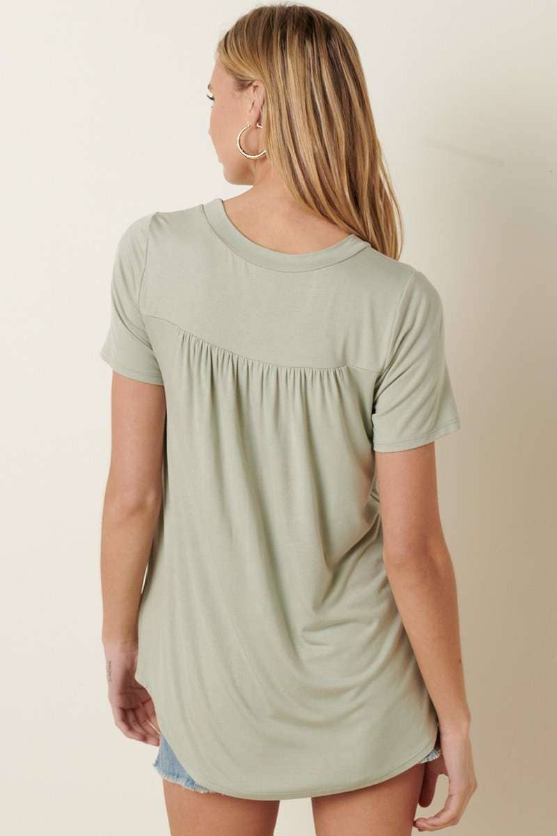 mittoshop - Wholesale T-Shirt - Women's - BT5339-SCOOP NECK ROUNDED HEM BAMBOO TOP9
