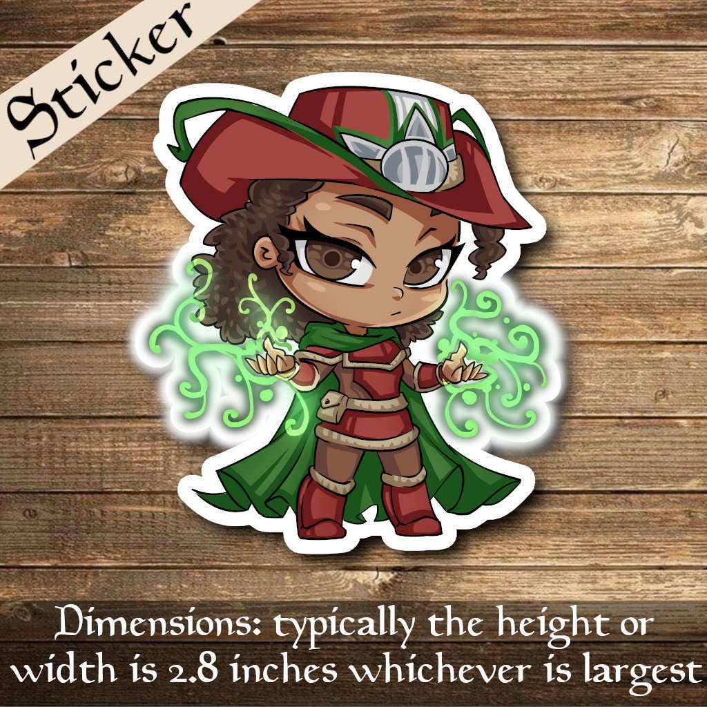 Mega Chibi - Wholesale Sticker - Miriam, Herd Whisperer