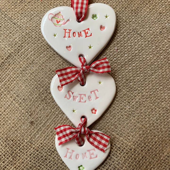 Handmade Ceramic - Home Sweet Home Mobile for wholesale by Jamali-Annay Designs