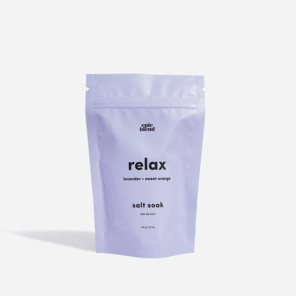 Epic Blend – wholesale Bath soak/milk – Relax Bath Salts Soak Vegan0