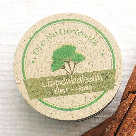 lip balm cinnamon-honey for wholesale by Die Naturtante Naturkosmetik