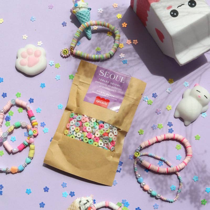 La Petite Épicerie – wholesale Beads – Mix of Heishi Beads and Charms - Seoul4