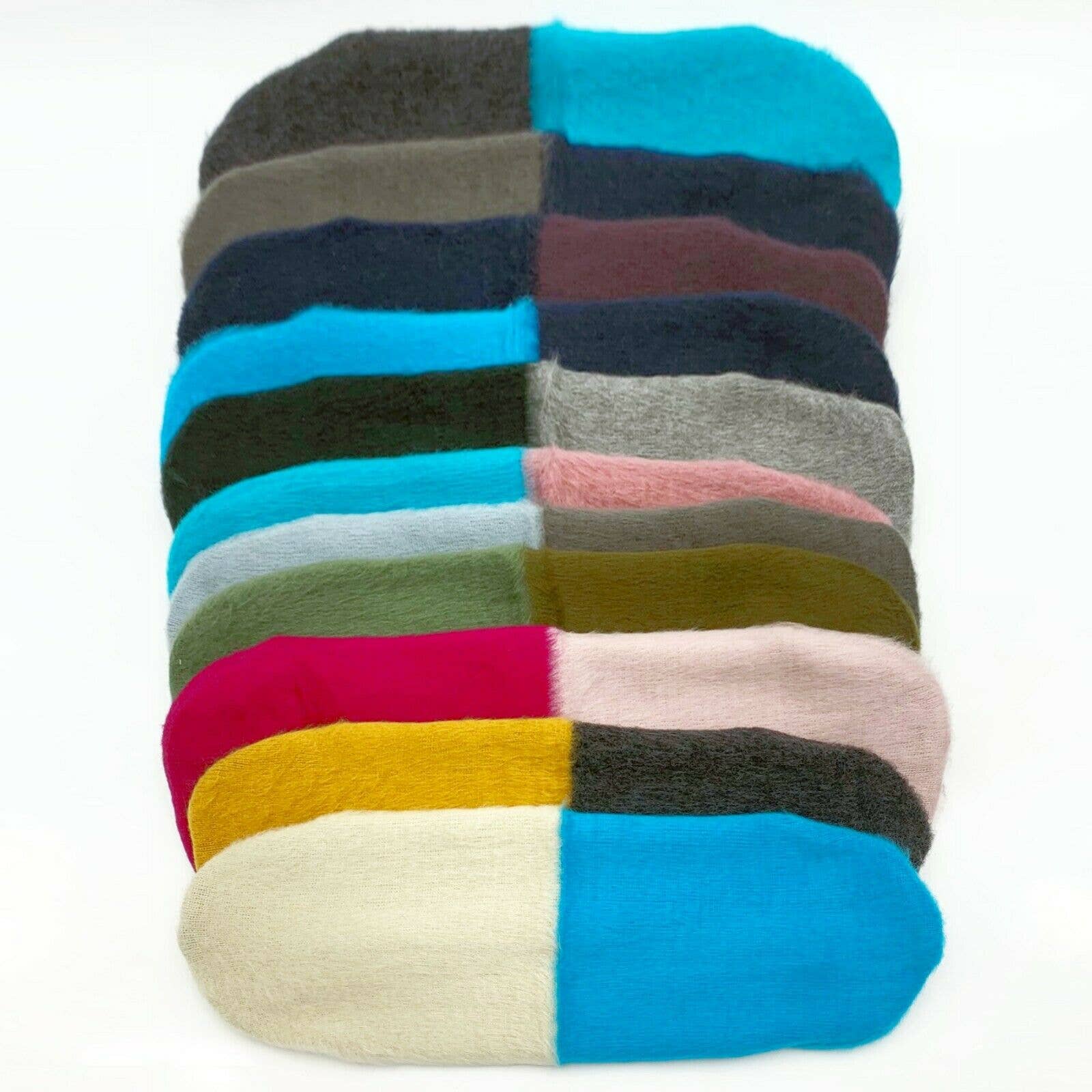 ECUALAMA - Wholesale Beanie - Unisex - Reversible Alpaca Wool Brushed Unisex Beanies Handmade In Ec10