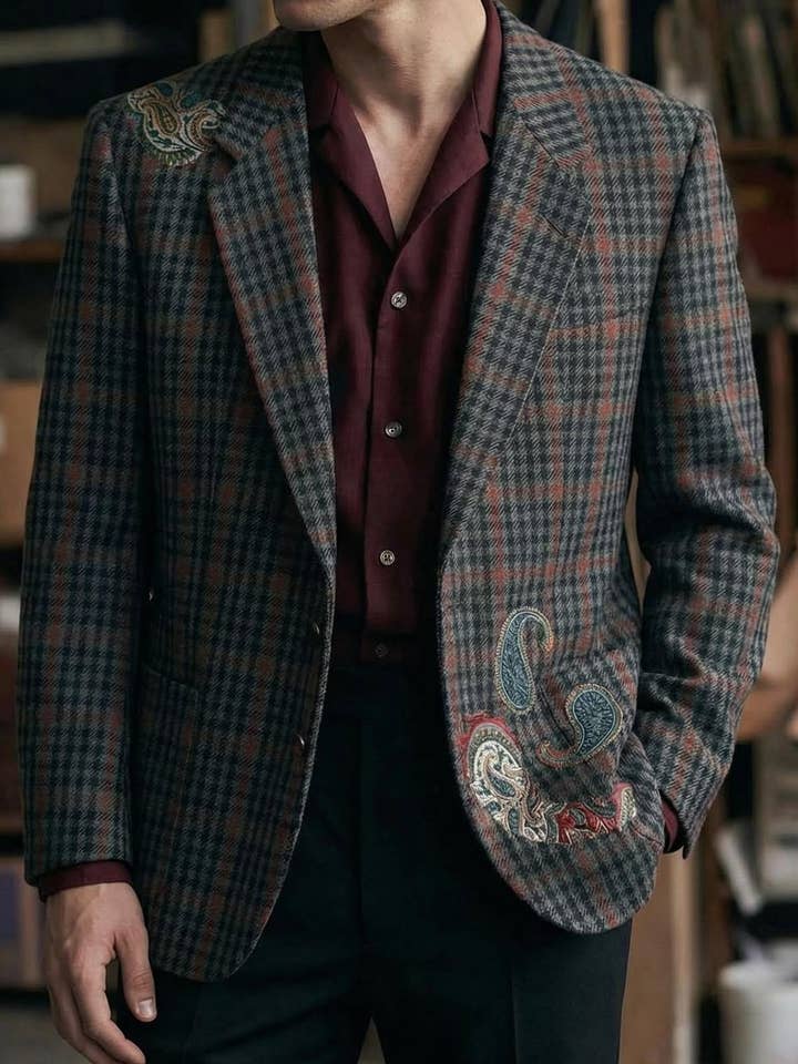 Giacca 100% Lana - Pezzo Unico - Taglia S/M per la vendita all'ingrosso da parte di Emile Garçon