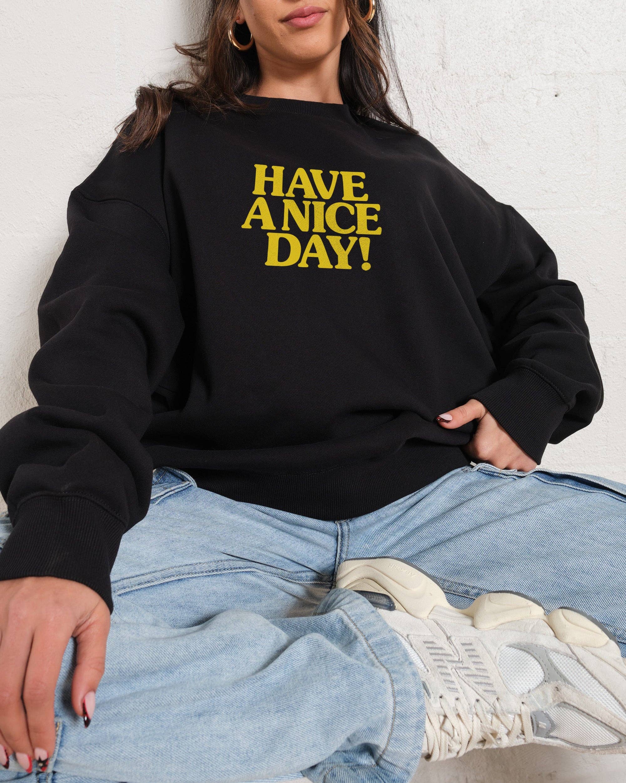 Threadheads - Wholesale Graphic sweatshirt – Women’s - Have A Nice Day! Jumper1