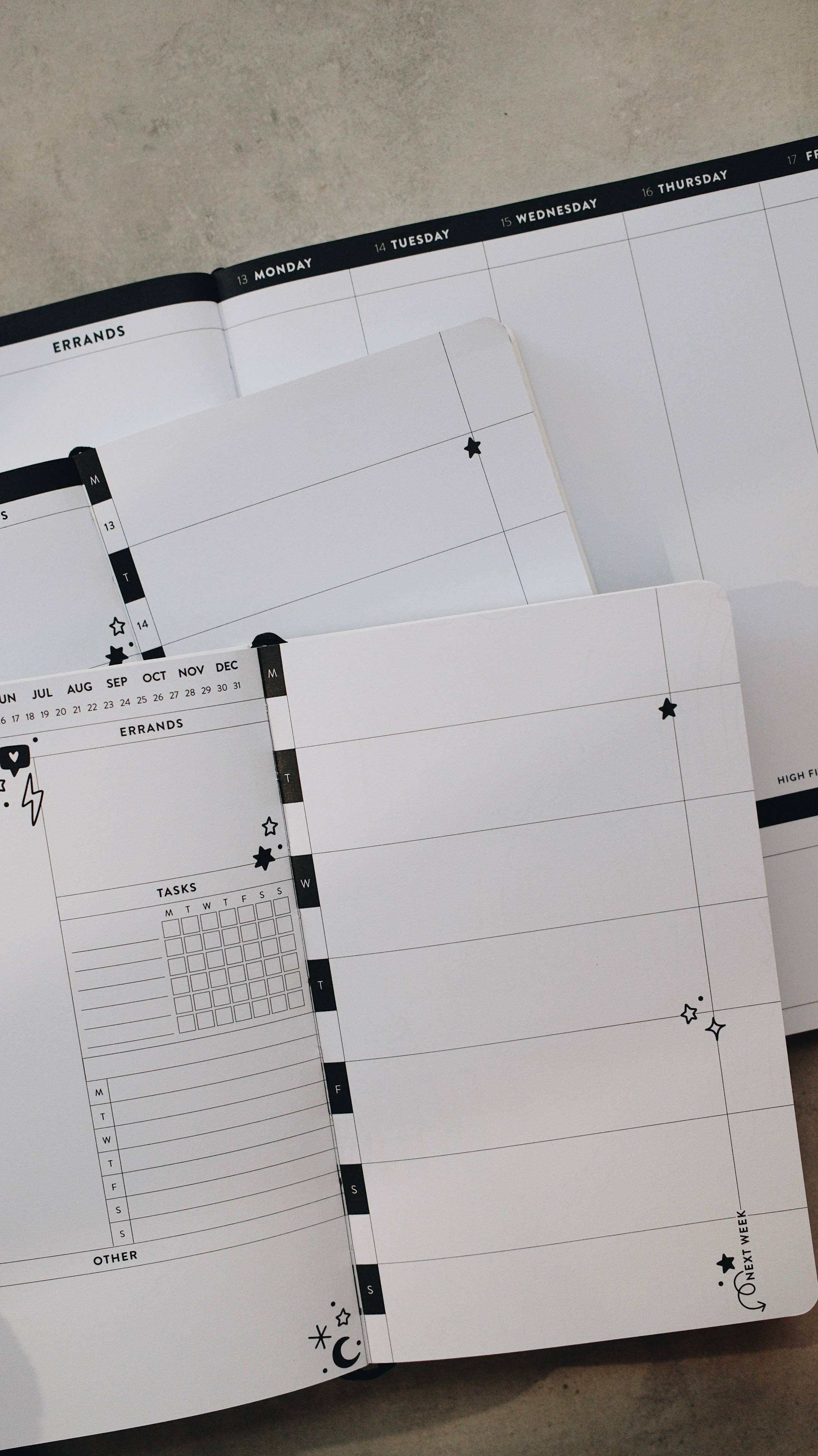 Rad & Happy - Wholesale Planner - 2026 Dated 8x10 Planner - Doodle Edition7