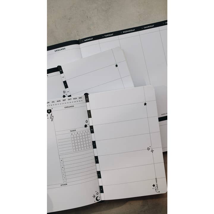 Rad & Happy - Wholesale Planner - 2026 Dated 8x10 Planner - Doodle Edition7