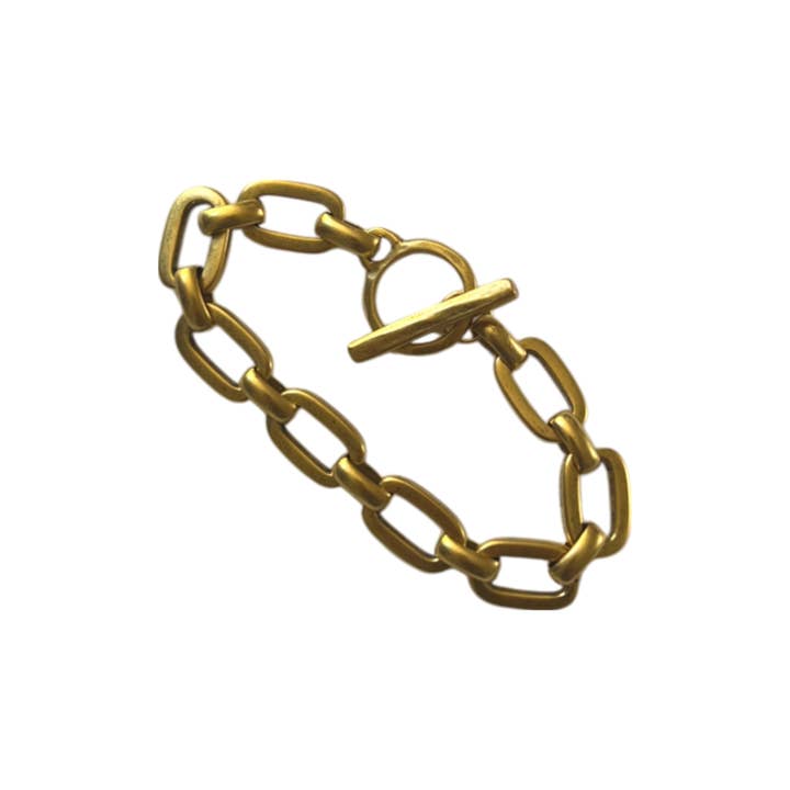 Beau Chunky Gold Bracelet for wholesale by sccollection