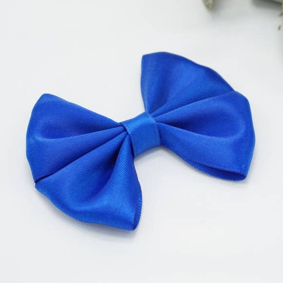 Satin normal Royal Blue för wholesale av Bows and Flowers