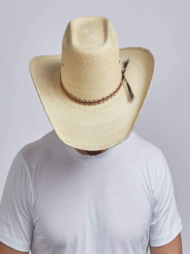 Wholesale Roper - Mens Straw Palm Cowboy Hat for your store - Faire Canada