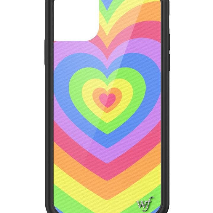 Funda Rainbow Latte Love para iPhone 11 para venta al por mayor de Wildflower Cases