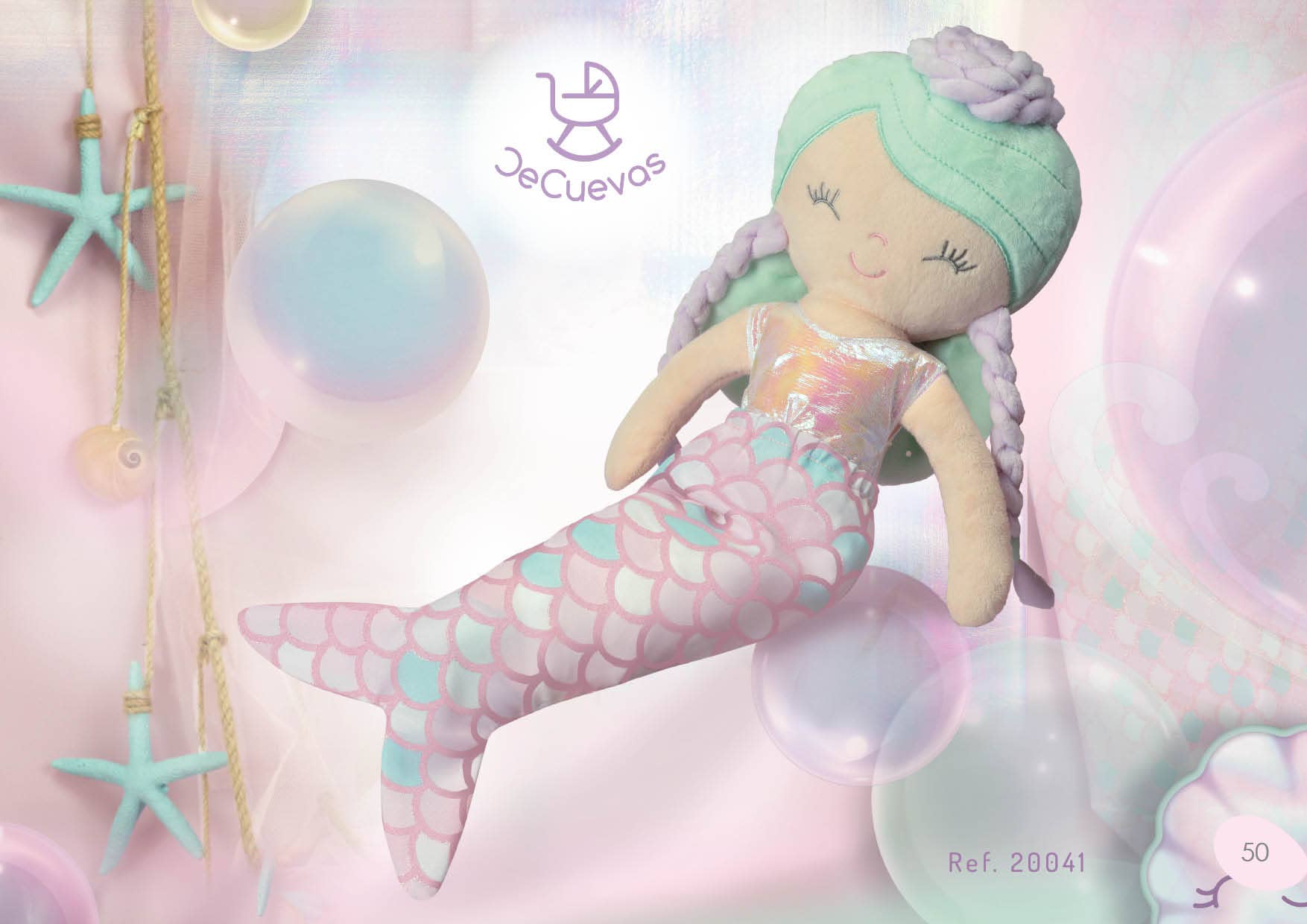 DeCuevas Toys – Großhandel Puppe – Kinder – 20041 STOFFPUPPE „OZEAN“7