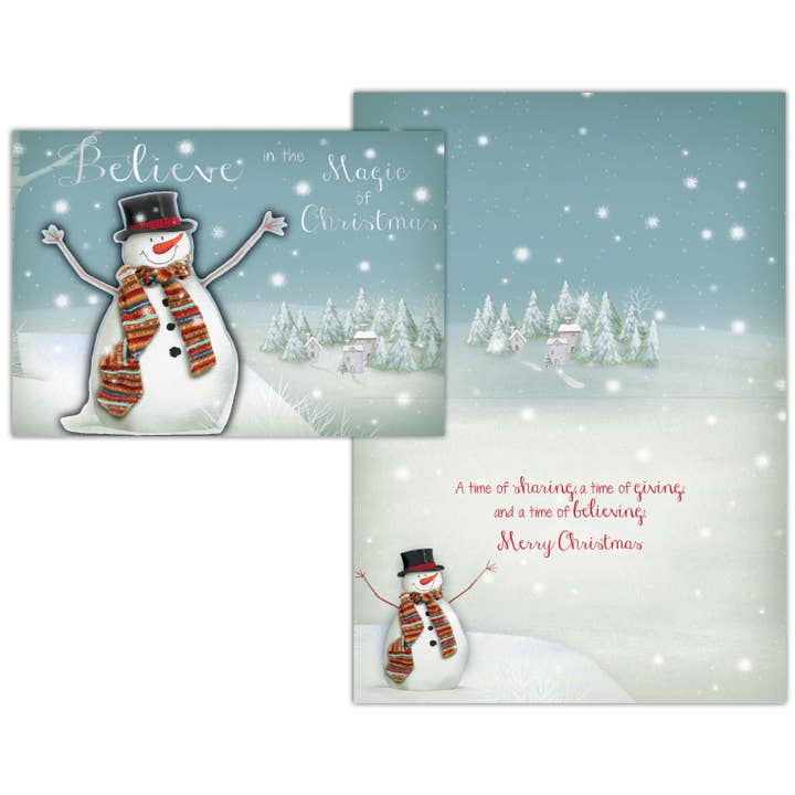 Crown Point Graphics - Wholesale Christmas Card - Believe in the Magic - Boxed Christmas Cards -15 Cards