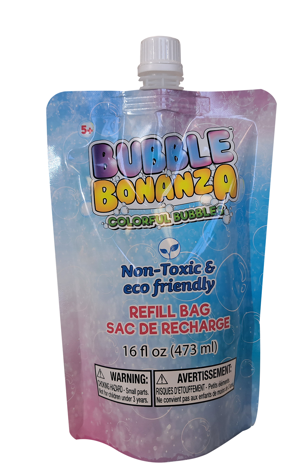 Wishbone Products - Wholesale Bubble Wand - Kids - Bubble Bonanza Lots of Bubbles Refill Solution Bag 16 oz0
