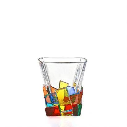 Mondrian Rocks Cocktailglas för wholesale av Alice Sturzinger LLC