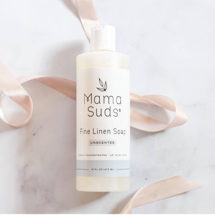 MamaSuds | Non-toxic Household Cleaners + Real Soap - Wholesale Liquid Laundry Detergent - Fine Linen Soap5