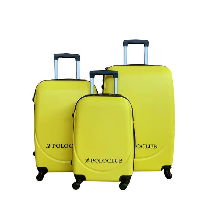 ALBAsrls - Wholesale Luggage - POLOCLUB 3-piece trolley set10
