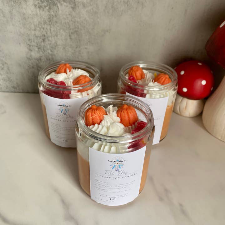 Wild Child Studio Co - Wholesale Jar/Filled Candle - Fall Vibes Soy Candle1
