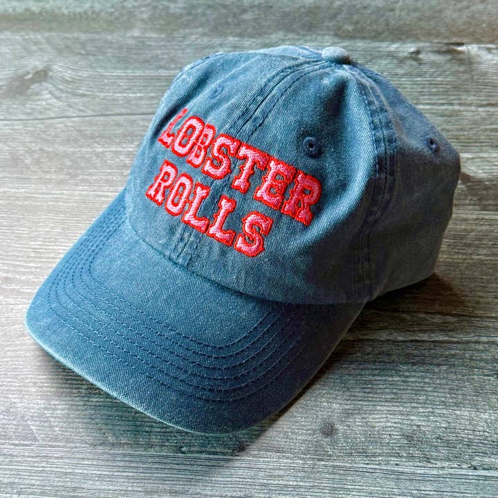 The Silver Spider - Wholesale Baseball Cap - Unisex - Lobster rolls Baseball Cap Dad Hat nautical foodie coastal