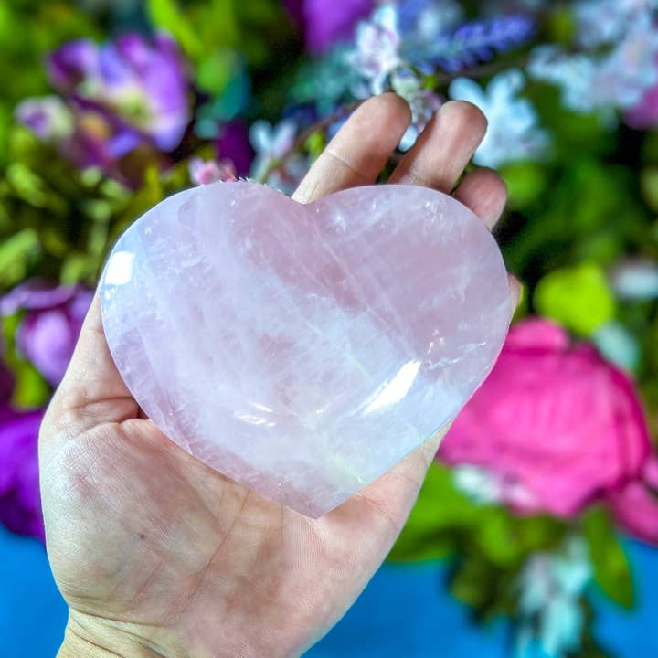 Mandala Gems – wholesale Spiritual stone/crystal – Rose Quartz Crystal Heart Valentines Day Gift wholesale4